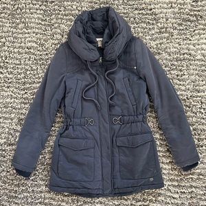 Only Dark Blue Winter Puffer Coat